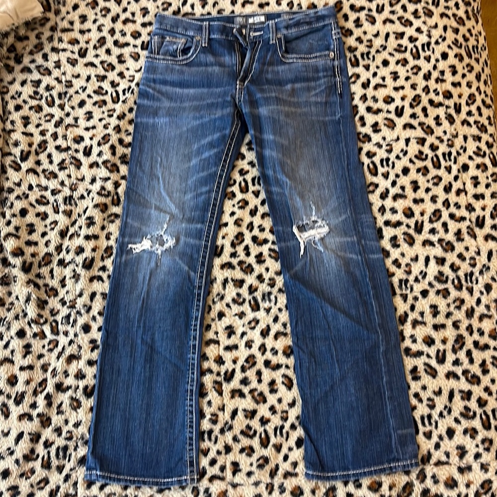 BKE JAKE Mens bootleg jeans